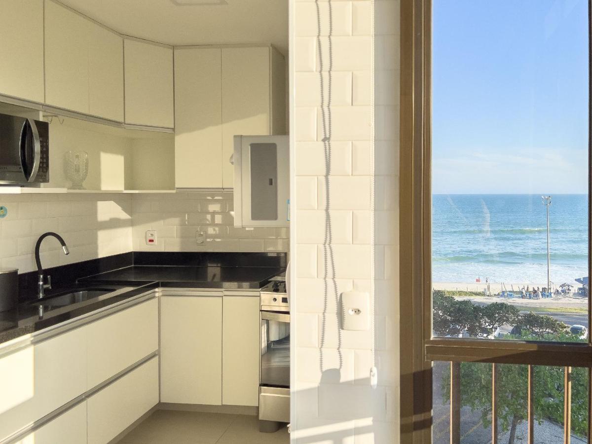 Maravilhosa Vista Frontal Mar E Muito Conforto No Apart Rhr B1-0025 Apartamento