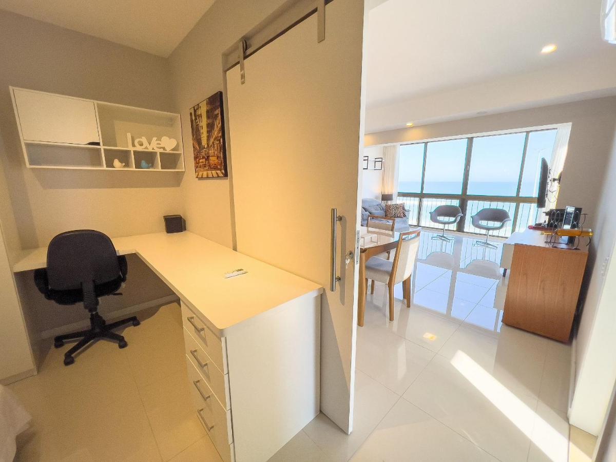 Maravilhosa Vista Frontal Mar E Muito Conforto No Apart Rhr B1-0025 Apartamento *